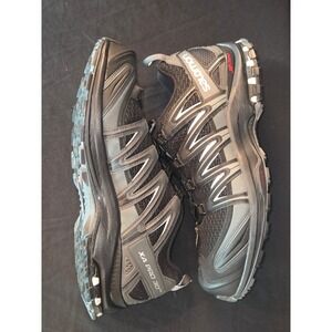 Salomon XA Pro 3D Wide Trail Running Ortholite Shoes Men's Size 10.5 Black Gray